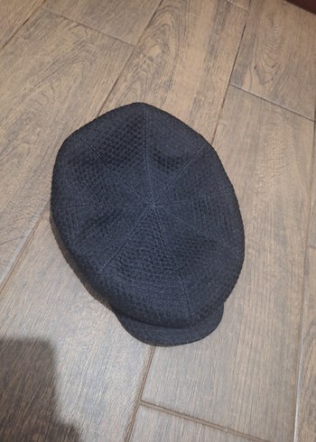 Pierre Cardin Sehir Stiline Uygun Siyah Orgu Beret