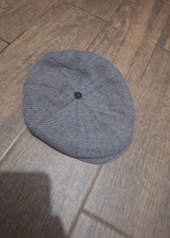 Pierre Cardin Gri Melanj Dokulu Beret