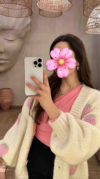 universal Beden Dilvin nakışlı hırka