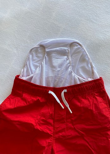 Kırmızı Mini Erkek Mayo Şortu - Görsel 5