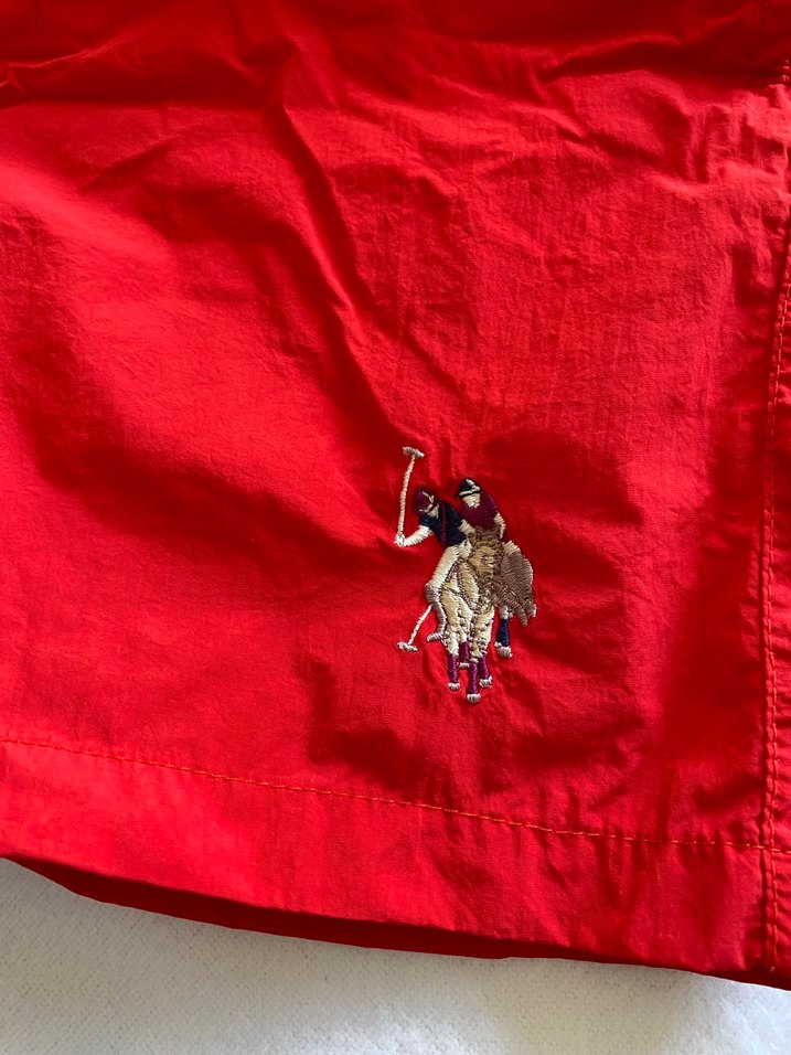 Kırmızı Mini Erkek Mayo Şortu - Görsel 2