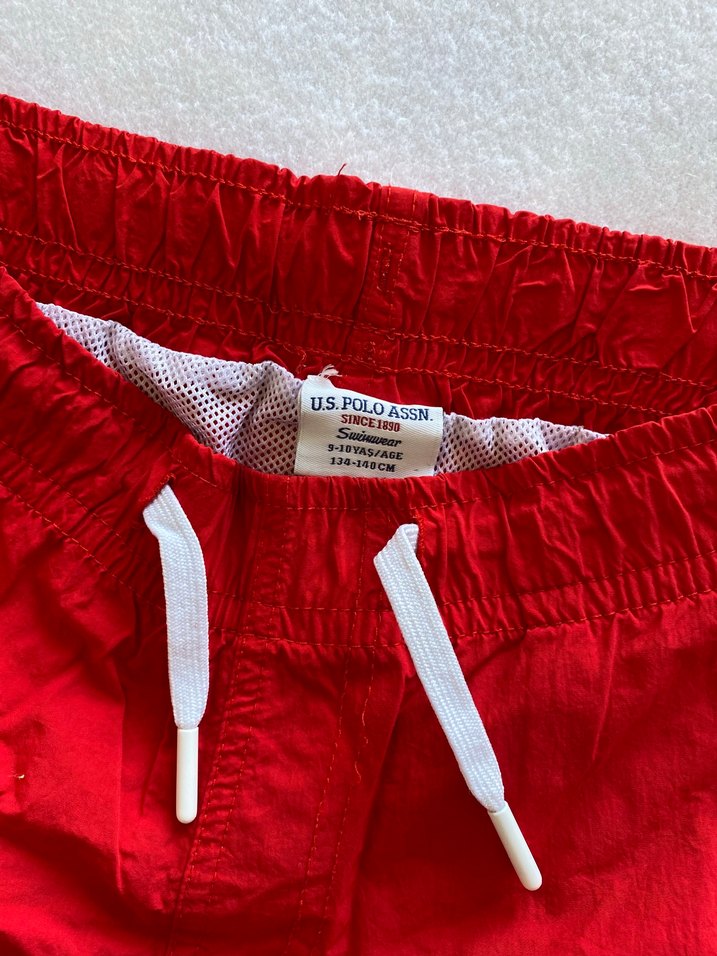 Kırmızı Mini Erkek Mayo Şortu - Görsel 3