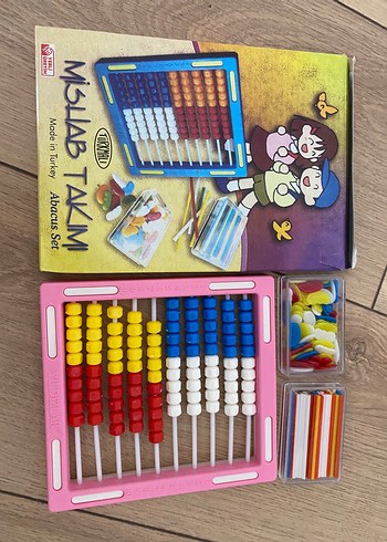 Renkli Abaküs Seti MiSLAB TAKIM - Görsel 2
