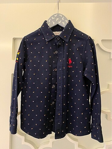 U.S Polo Assn. #mağazadan yemi alınmış gibi 5-6 yaş erkek çocuk gömlek