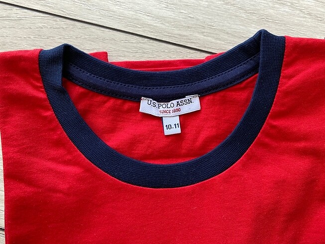 #kırmızı #tshirt #polo #uspolo #kids - Görsel 4