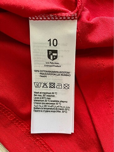#kırmızı #tshirt #polo #uspolo #kids - Görsel 3