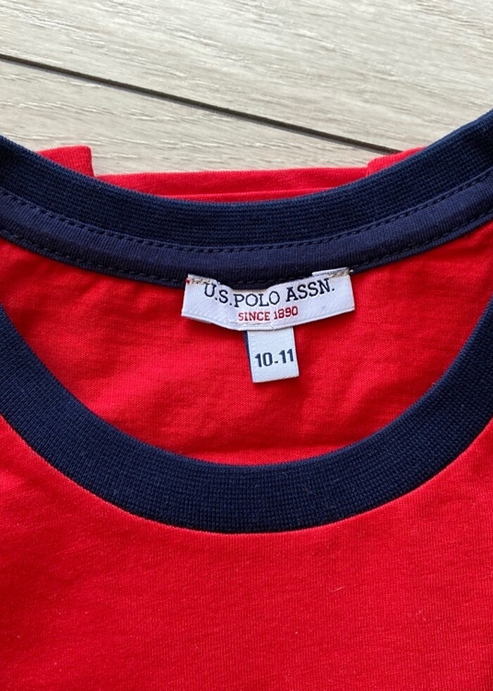 #kırmızı #tshirt #polo #uspolo #kids - Görsel 4