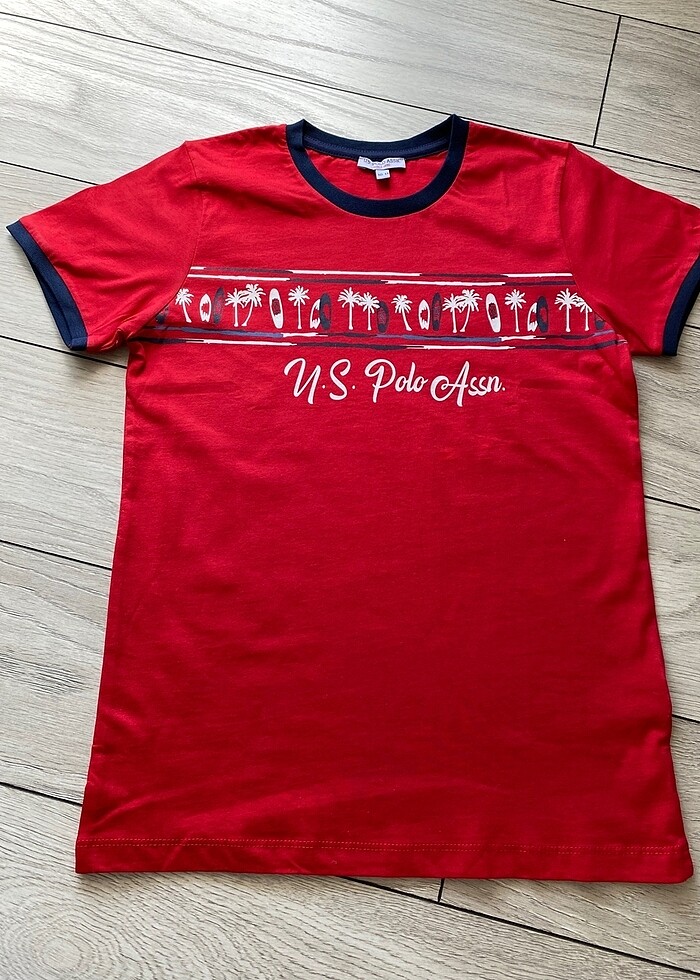 #kırmızı #tshirt #polo #uspolo #kids - Görsel 2