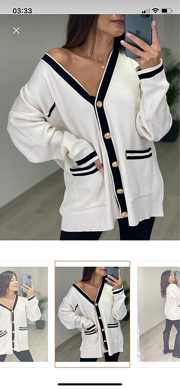 Oversize hırka
