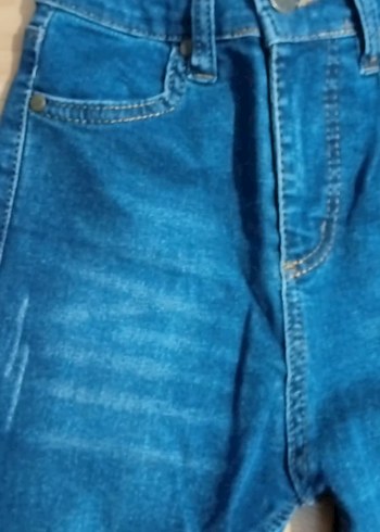 Kadın Lacivert Kot Pantolon - Görsel 2