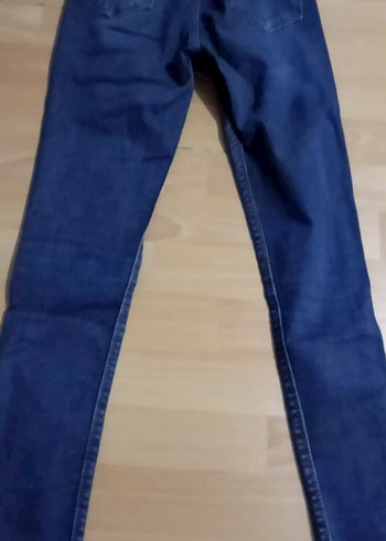 Kadın Lacivert Kot Pantolon - Görsel 5