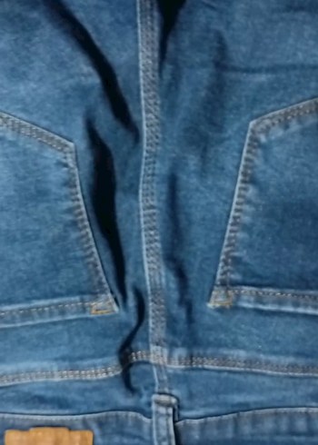 Kadın Lacivert Kot Pantolon - Görsel 4