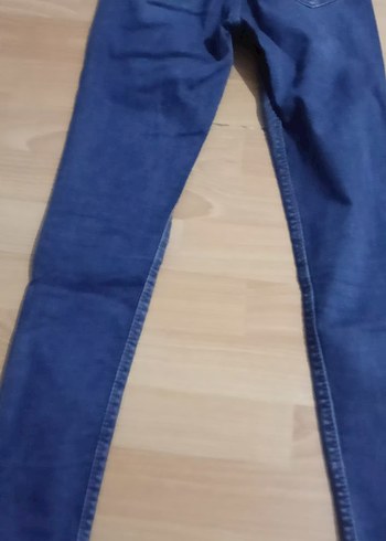 Kadın Lacivert Kot Pantolon - Görsel 6