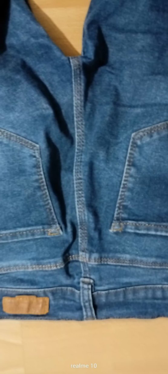 Kadın Lacivert Kot Pantolon - Görsel 4