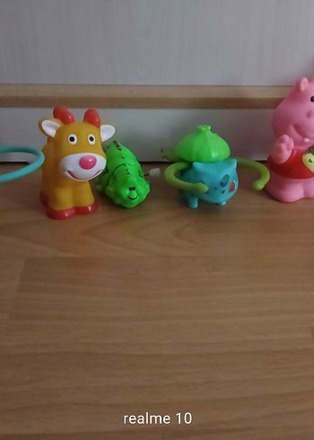 Renkli Karışık Oyuncak Hayvanlar - Görsel 5