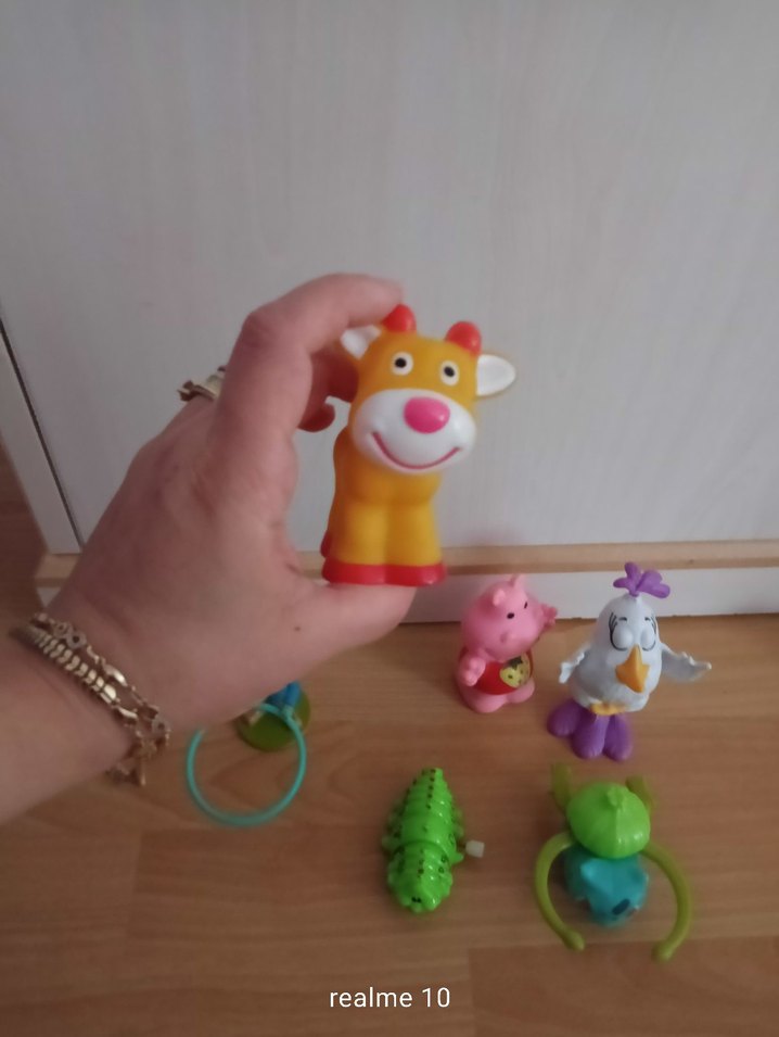 Renkli Karışık Oyuncak Hayvanlar - Görsel 3