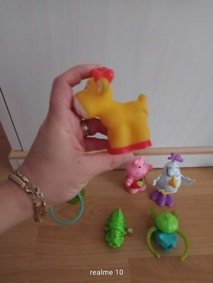 Renkli Karışık Oyuncak Hayvanlar - Görsel 2