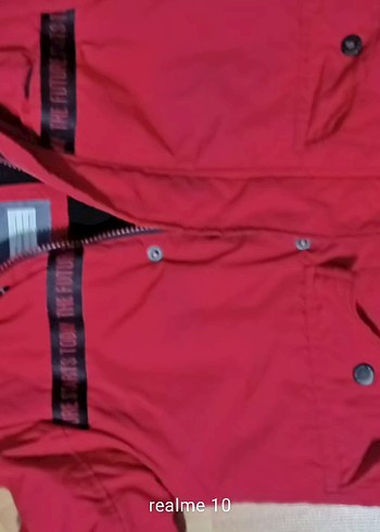 Lcw kırmızı Erkek Çocuk mont - Görsel 4