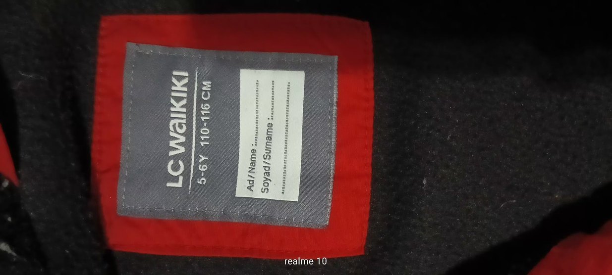 Lcw kırmızı Erkek Çocuk mont - Görsel 3