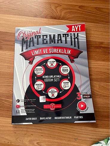 orijinal yayınları ayt matematik limit fasikülü