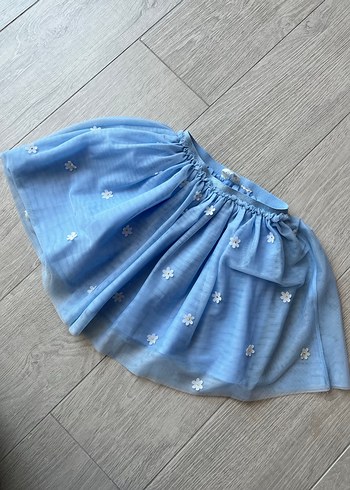 Kız Çocuk Tütülü ve Simli Etek Seti - Görsel 4