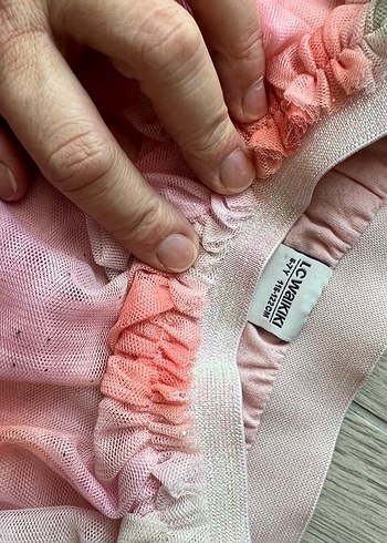 Kız Çocuk Tütülü ve Simli Etek Seti - Görsel 5