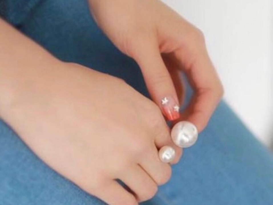 İnci Boncuklu Yüzük - Görsel 3