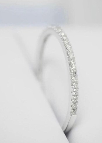 Minimalist Işıltılı Yüzük - Görsel 4