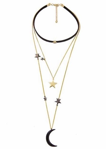 İpekyol Zincir Detaylı Çoklu Kolye - Görsel 2