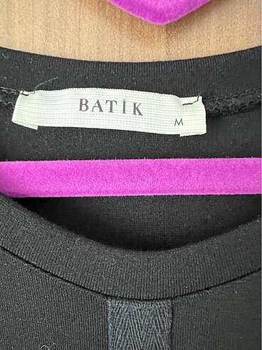 m Beden siyah Renk Batik Şık Elbise