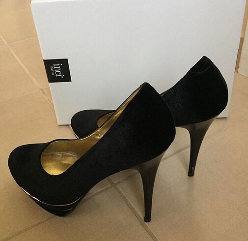 İnci Nubuk Zarif Ayakkabı - Görsel 5