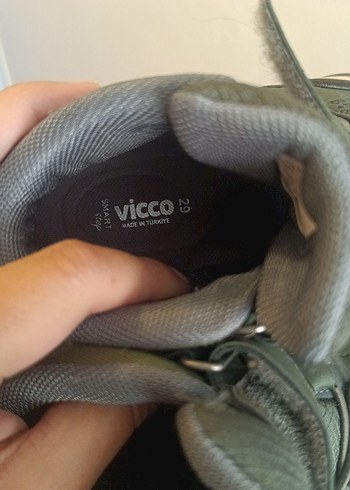 29 Beden gri Renk Gri Erkek Çocuk Günlük Bot Velcro
