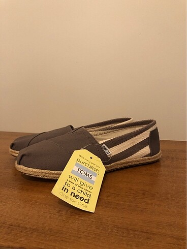 Toms Alpargata Kadın Gri Espadril - Görsel 8