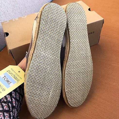 Toms Alpargata Kadın Gri Espadril - Görsel 5