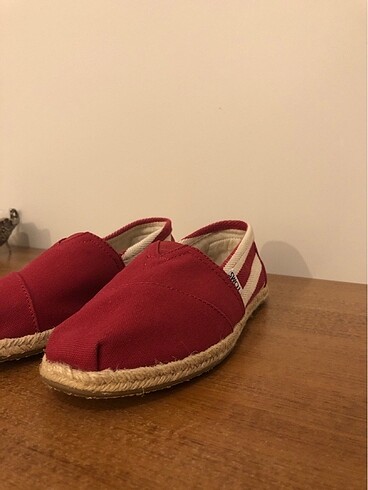 Toms Alpargata Kadın Kırmızı Espadril - Görsel 9