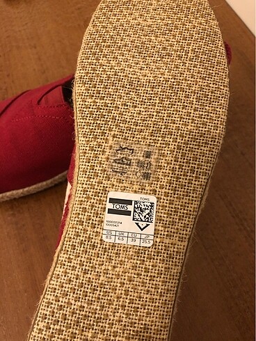 Toms Alpargata Kadın Kırmızı Espadril - Görsel 11