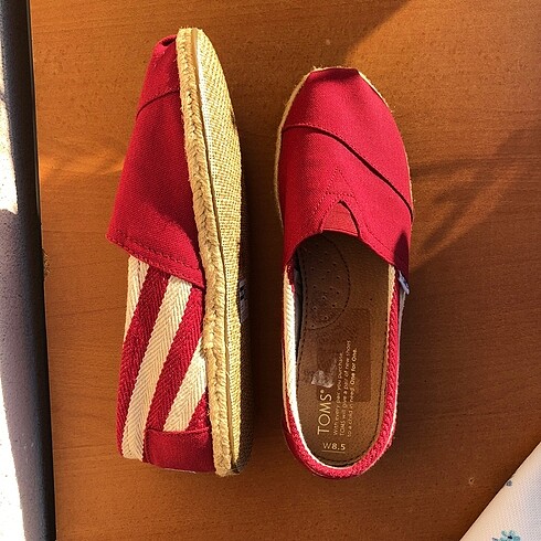 TOMS Toms Alpargata Kadın Kırmızı Espadril