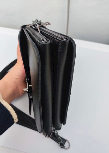 Renkli Bohem Zincir Detaylı Kadın Çanta - Görsel 6