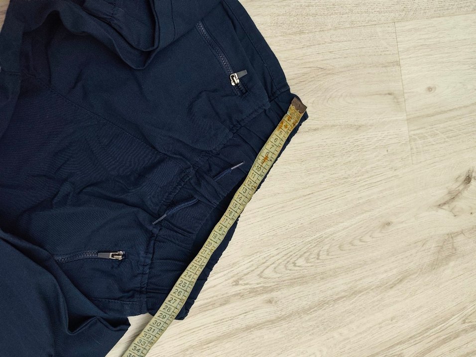 Lacivert Beli Lastikli Basic Erkek Çocuk Jogger - Görsel 4