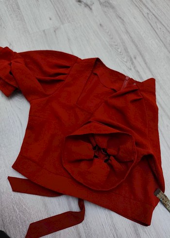 kadın crop bluz - Görsel 6