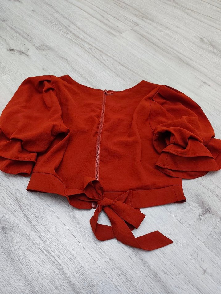 kadın crop bluz - Görsel 5