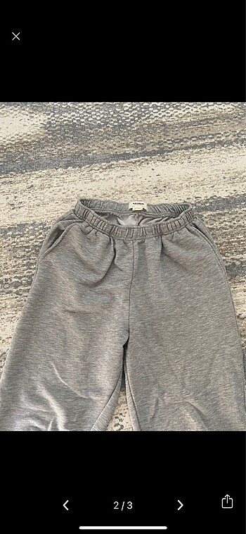 Pull and Bear Pull and bear gri eşofman altı