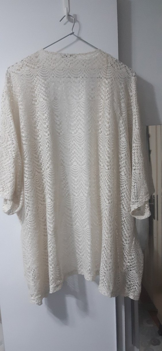 Dantel Detaylı Bohem Kadın Hırka yazlik kimano - Görsel 4