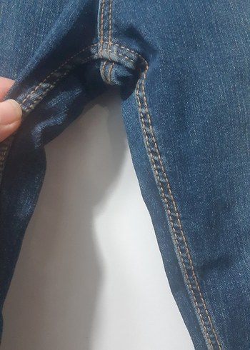 zara marka Lacivert Regular Fit Denim Jean yeni - Görsel 6