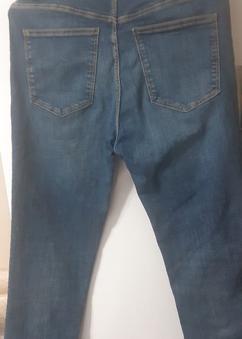 zara marka Lacivert Regular Fit Denim Jean yeni - Görsel 2
