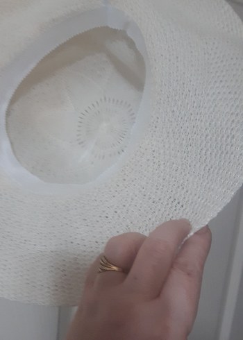 Dantel Detaylı Bohem Örgü Kadın Şapka - Görsel 3