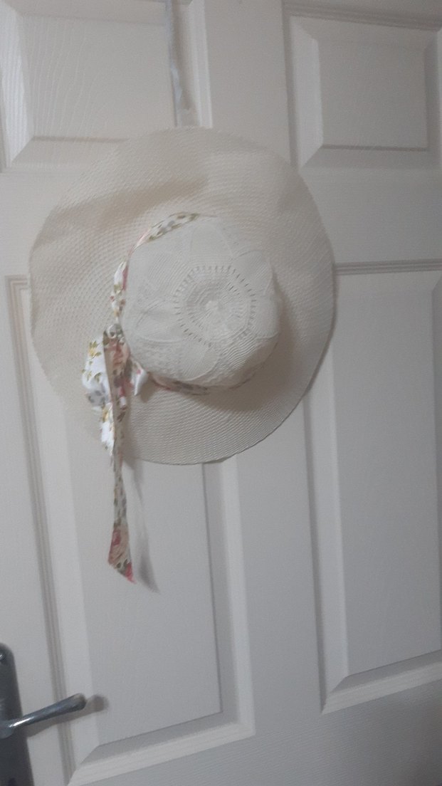 Dantel Detaylı Bohem Örgü Kadın Şapka - Görsel 2