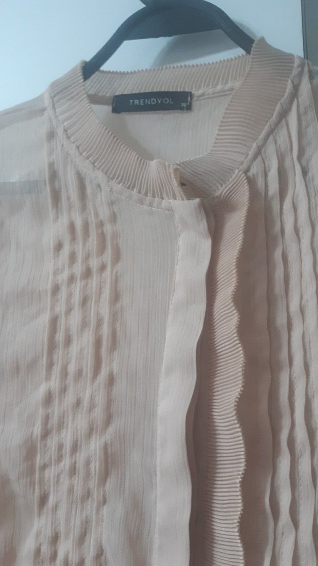 pudra rrnk Kolsuz ince gomlek - Görsel 2