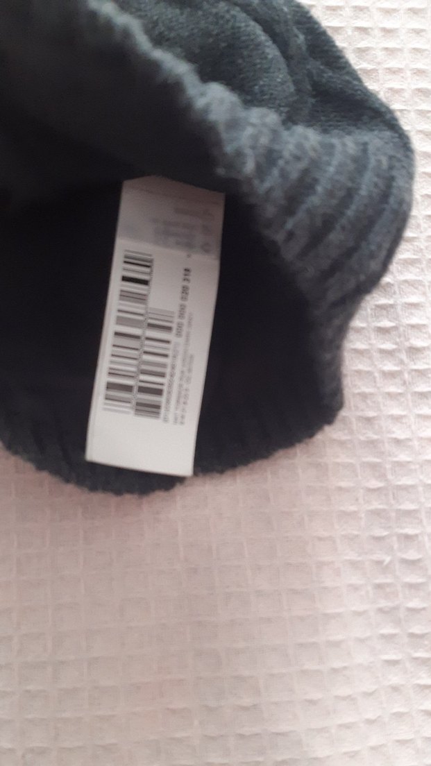 Kadın decathlon  orjinal Gri Yün Ponponlu Bere - Görsel 5