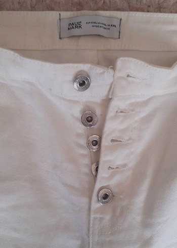 krik Beyaz Kadın paulmarkMidi Kot Pantolon - Görsel 3